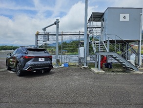 車中での待機